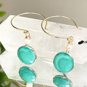 🎁Artisan ♥️wrapping cristals earrings